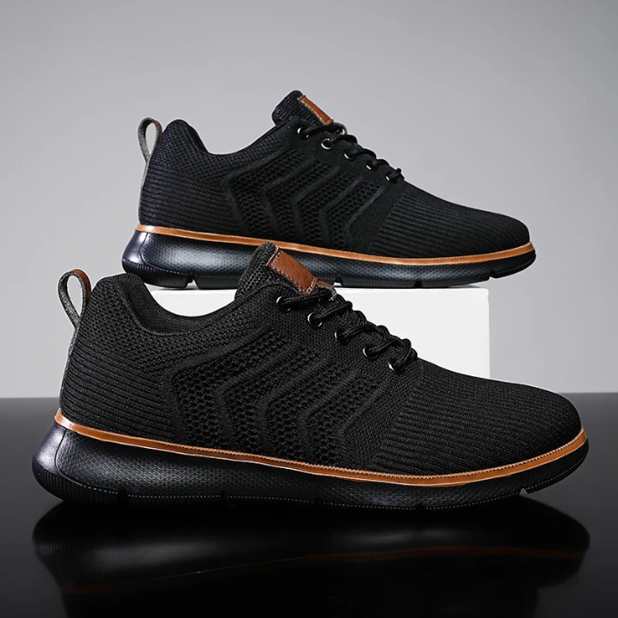 Men's Lightweight Sneakers Breathable Knit Upper Design 9