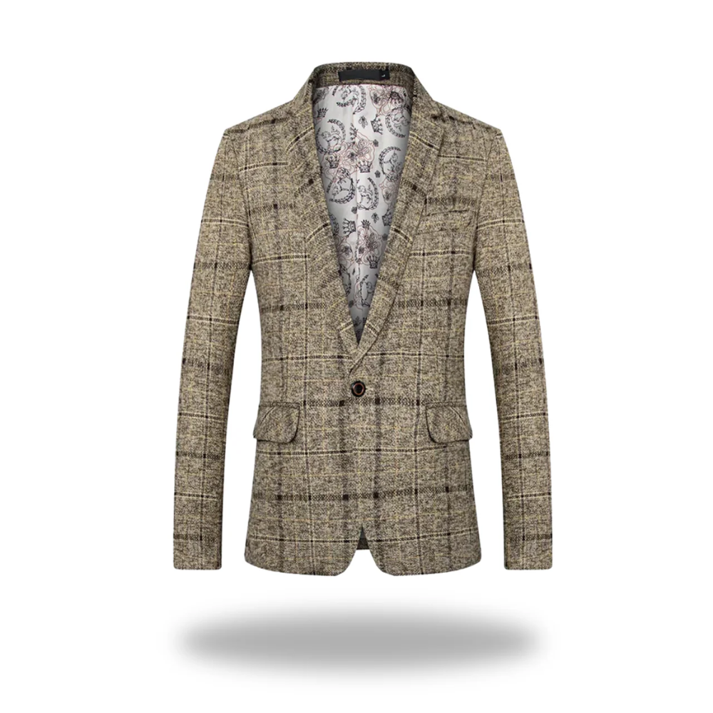 Men’s Modern Tailored Jacket Sleek Fit Premium Fabric 3