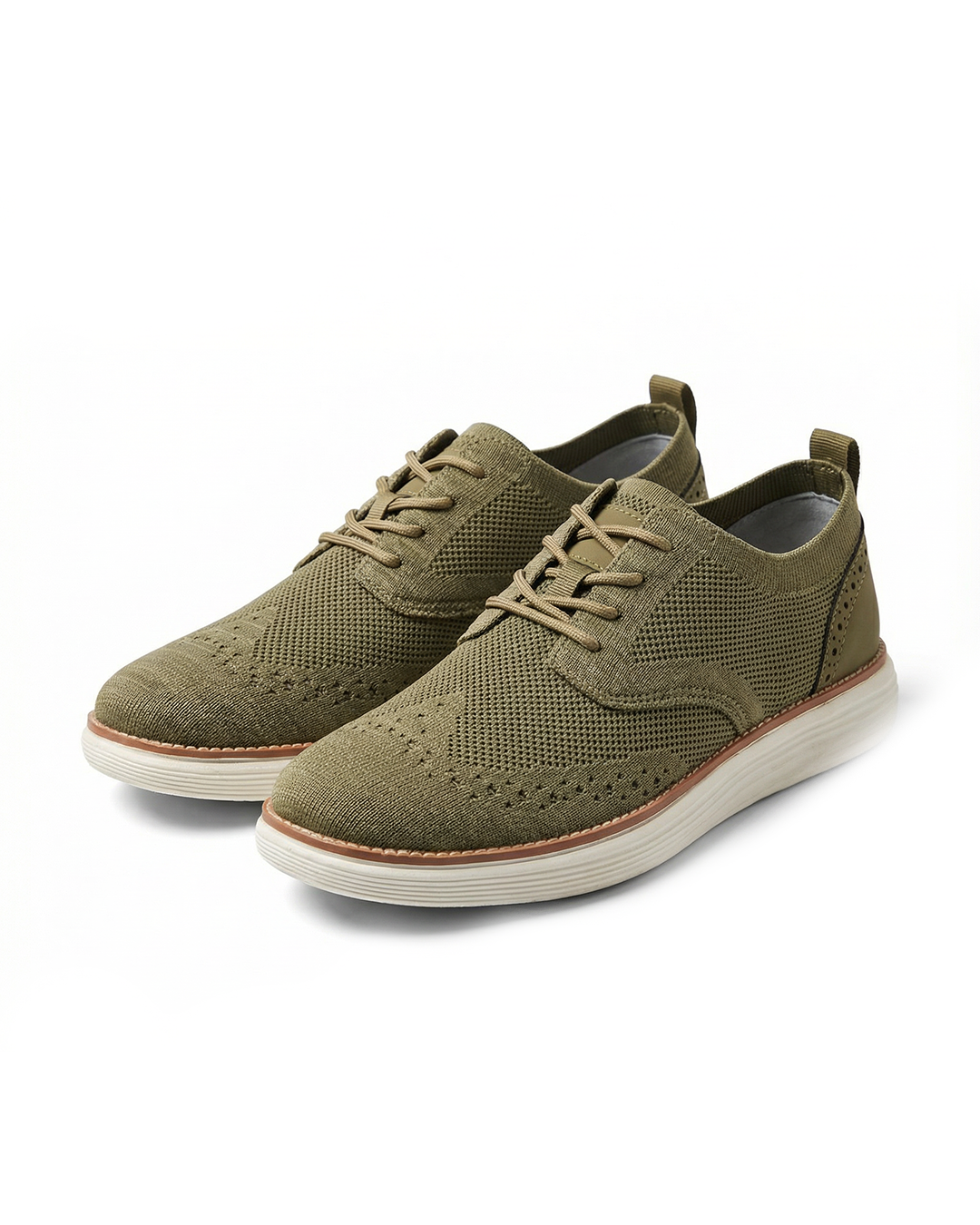 Men’s Knit Sneakers Lightweight Dress-Inspired Design 0