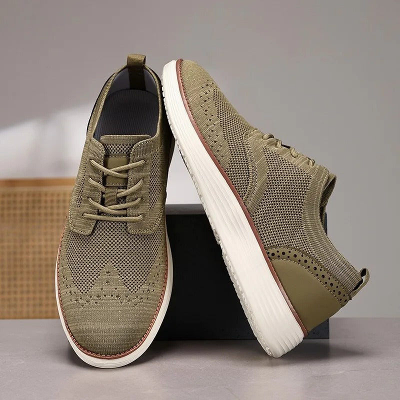 Men’s Knit Sneakers Lightweight Dress-Inspired Design 3