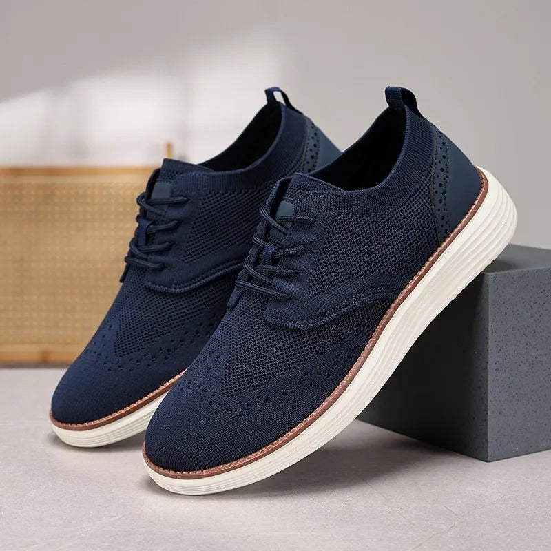 Men’s Knit Sneakers Lightweight Dress-Inspired Design 5