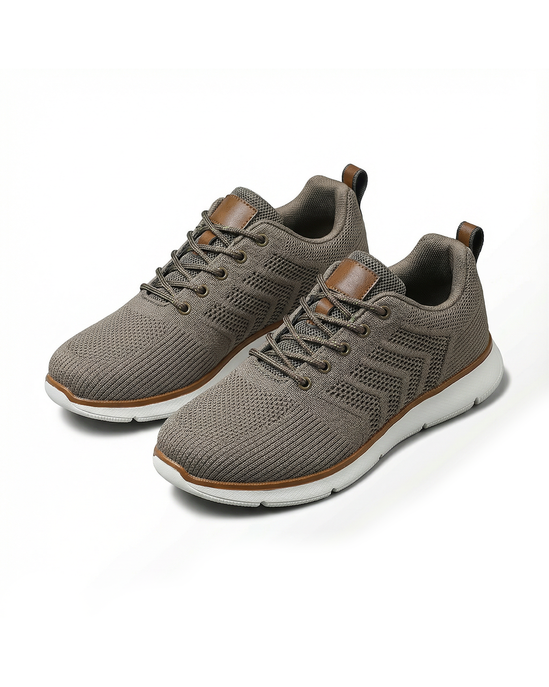 Men's Lightweight Sneakers Breathable Knit Upper Design 0