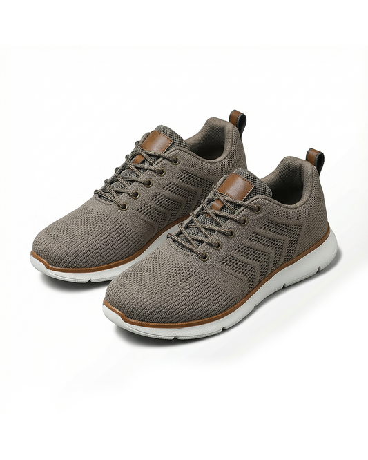 Men's Lightweight Sneakers Breathable Knit Upper Design 0