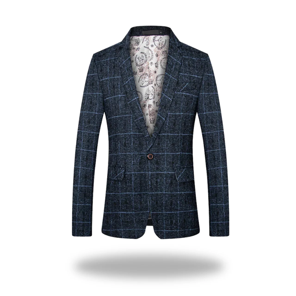 Men’s Modern Tailored Jacket Sleek Fit Premium Fabric 0