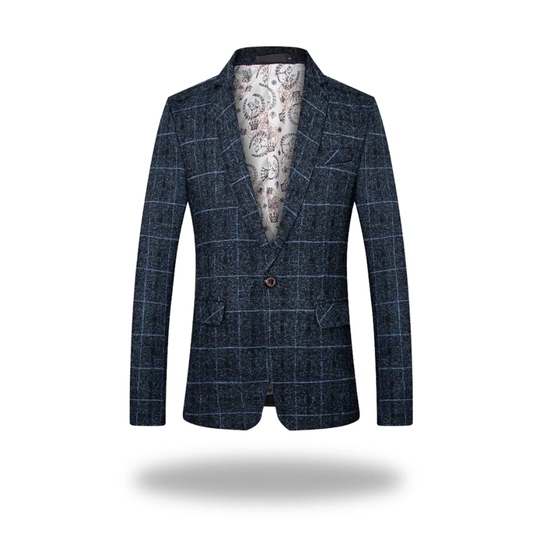 Men’s Modern Tailored Jacket Sleek Fit Premium Fabric 0