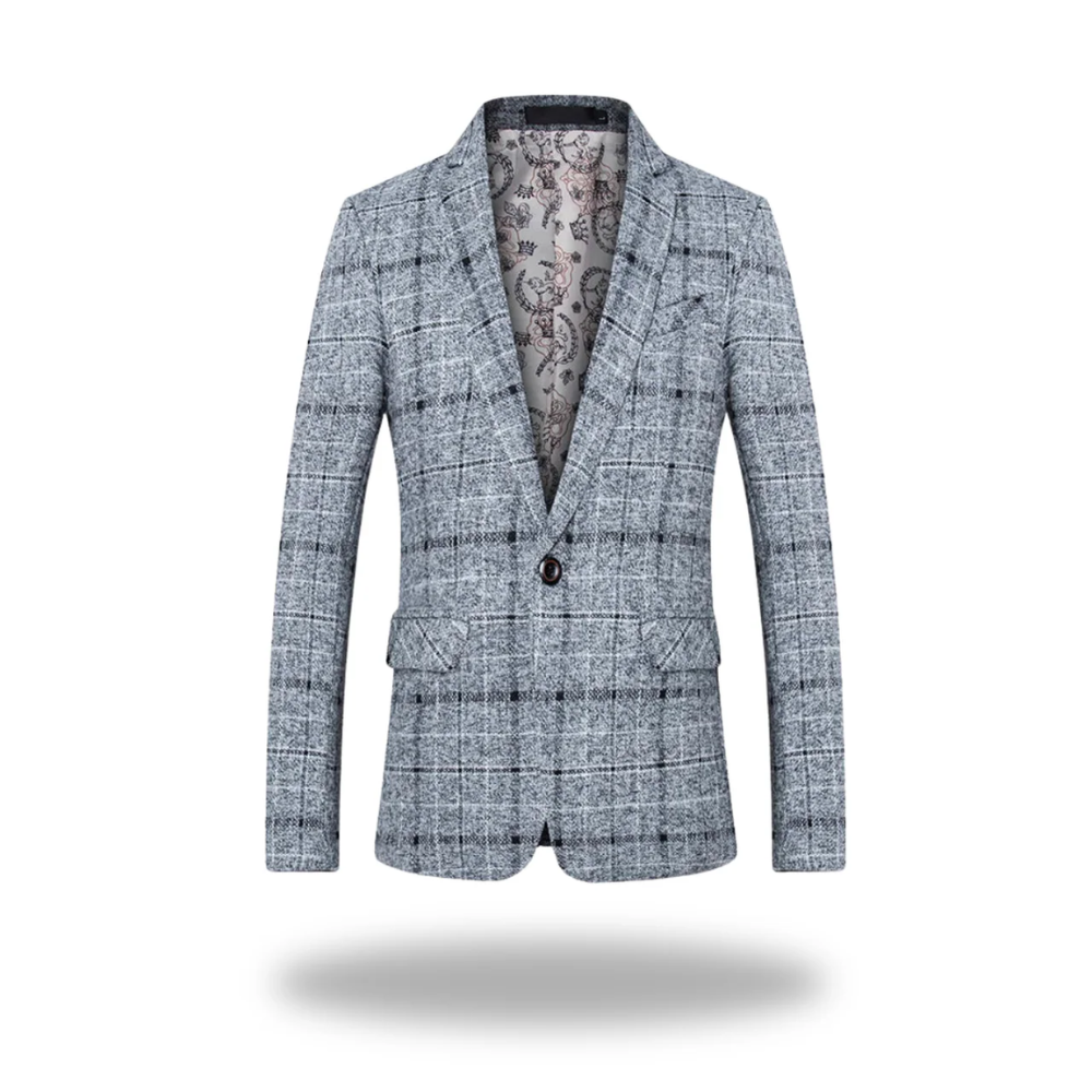 Men’s Modern Tailored Jacket Sleek Fit Premium Fabric 2